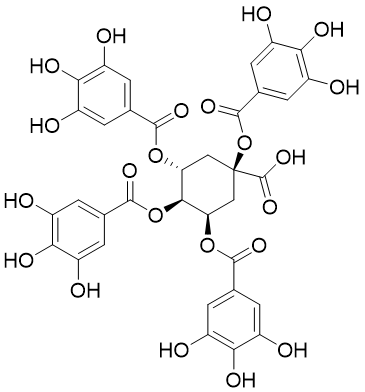 1,3,4,5-O-四沒(méi)食子酰基奎寧酸